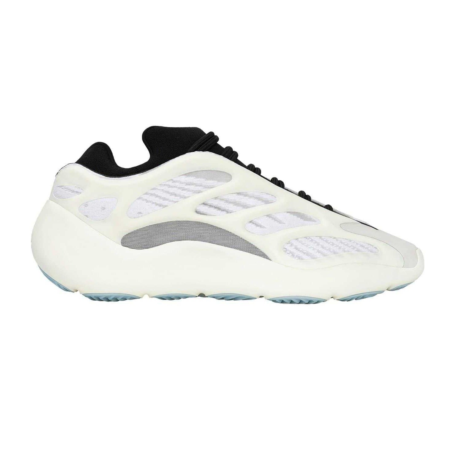 White-Black - Front - Yeezy Mens Boost 700 V3 Glow In The Dark Trainers