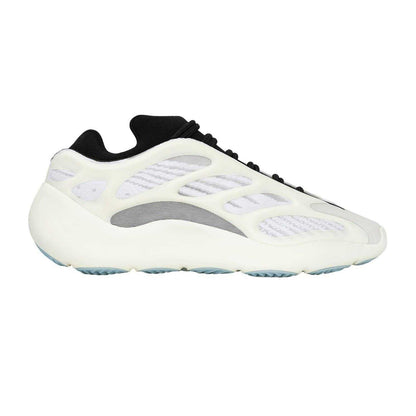 White-Black - Front - Yeezy Mens Boost 700 V3 Glow In The Dark Trainers