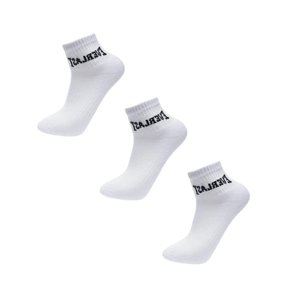 White - Back - Everlast Childrens-Kids Logo Socks (Pack of 3)