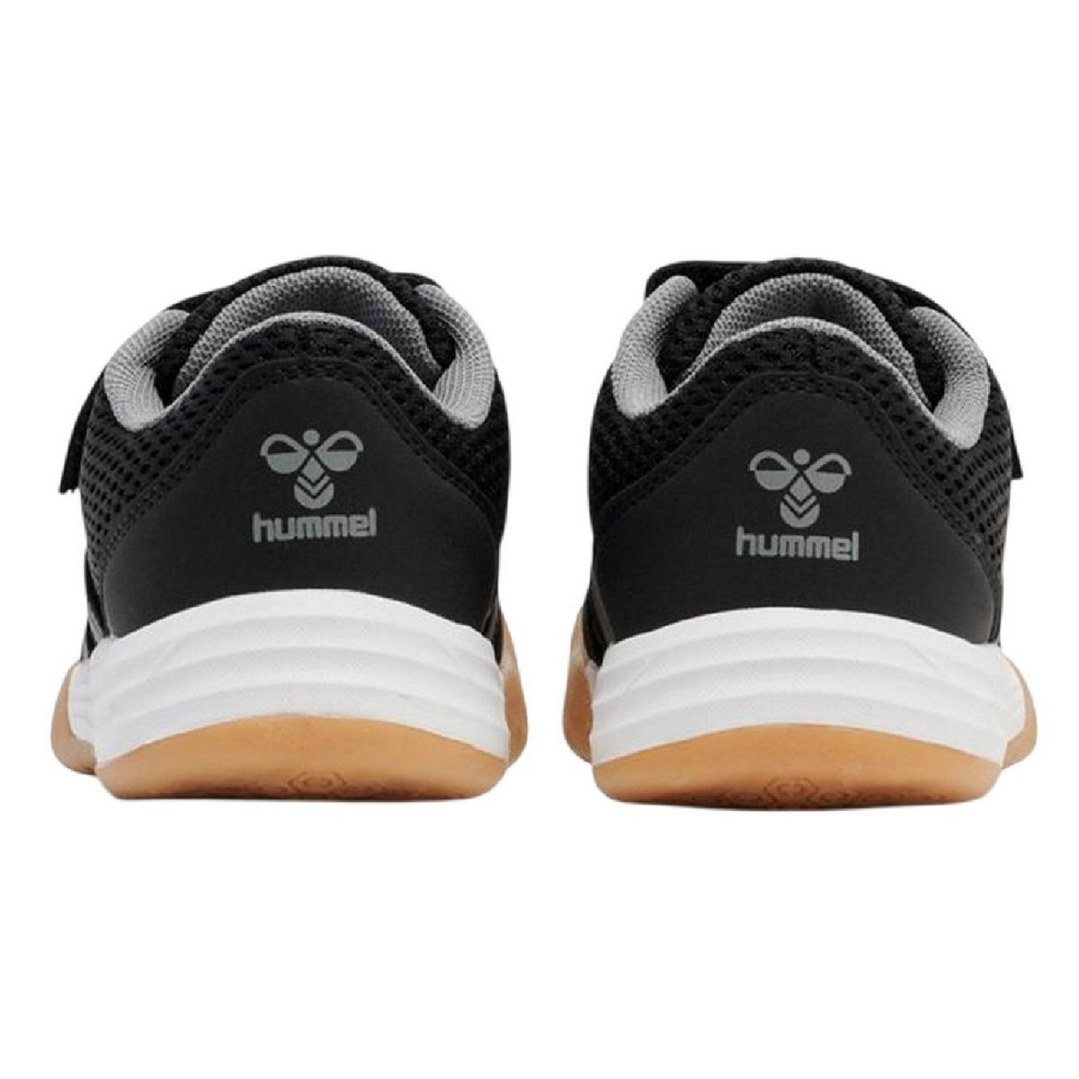 Black - Back - Hummel Childrens-Kids Multiplay Flex Vc Flat Indoor Court Trainers