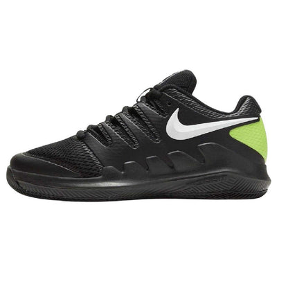 Black - Side - Nike Childrens-Kids Vapor Tennis Shoes
