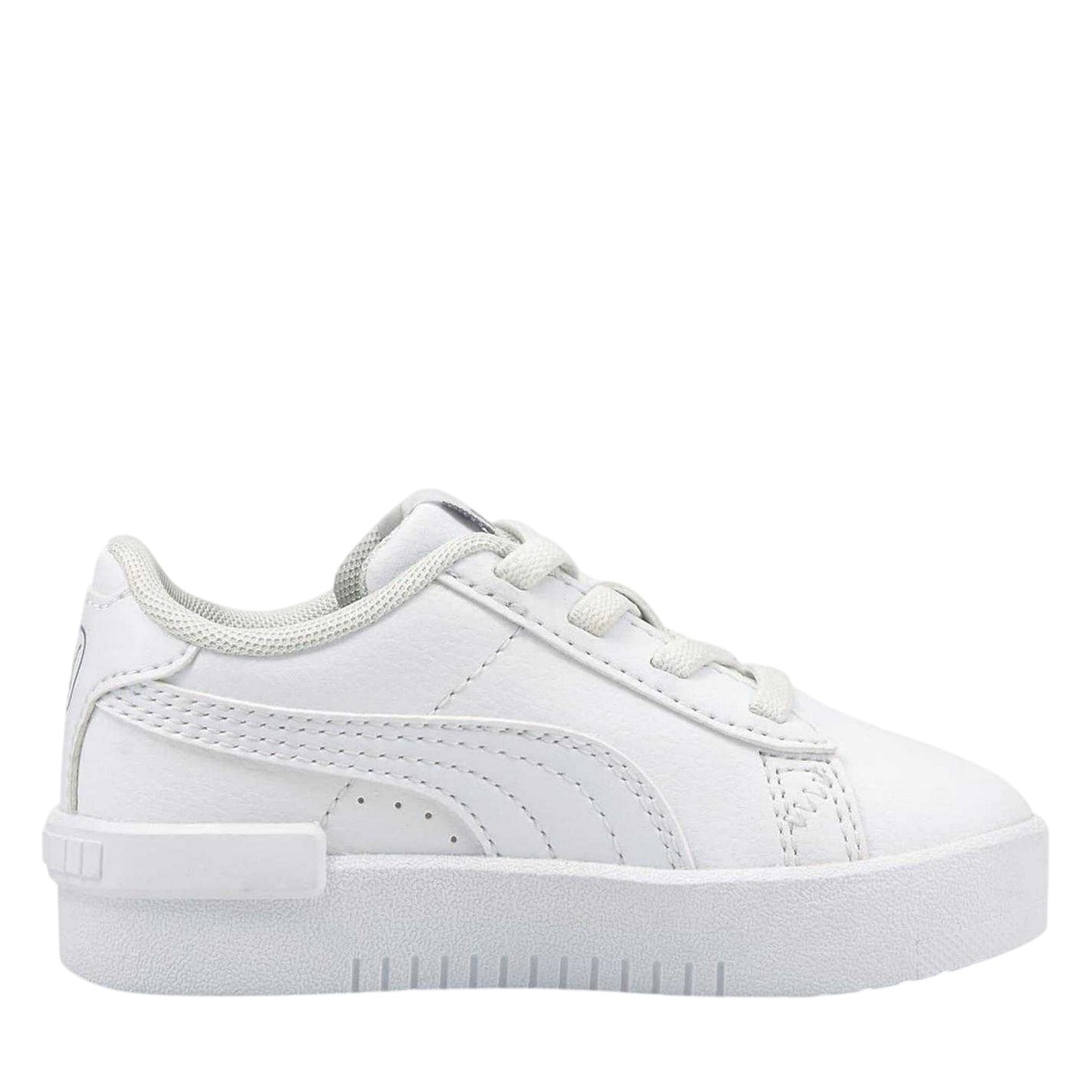 White - Front - Puma Childrens-Kids Jada Trainers