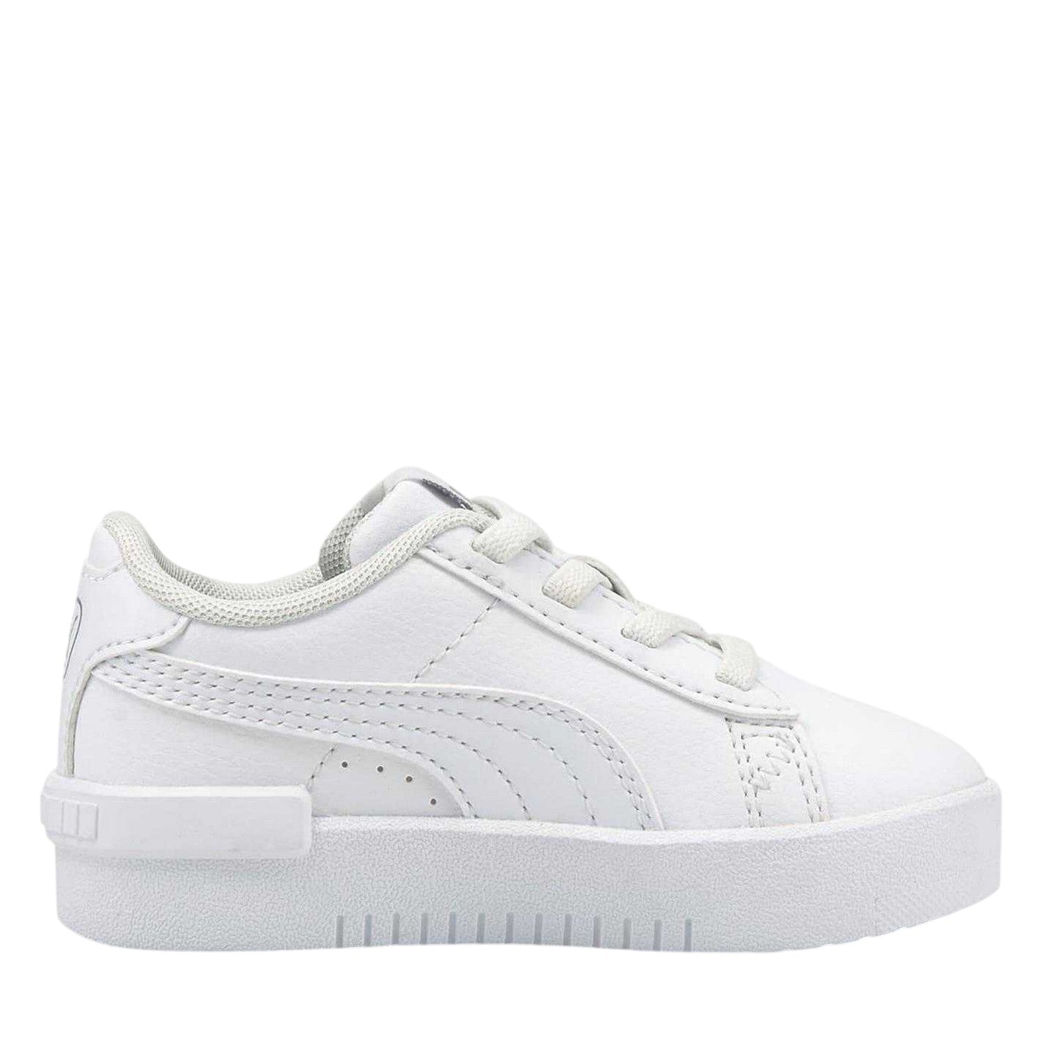 White - Front - Puma Childrens-Kids Jada Trainers