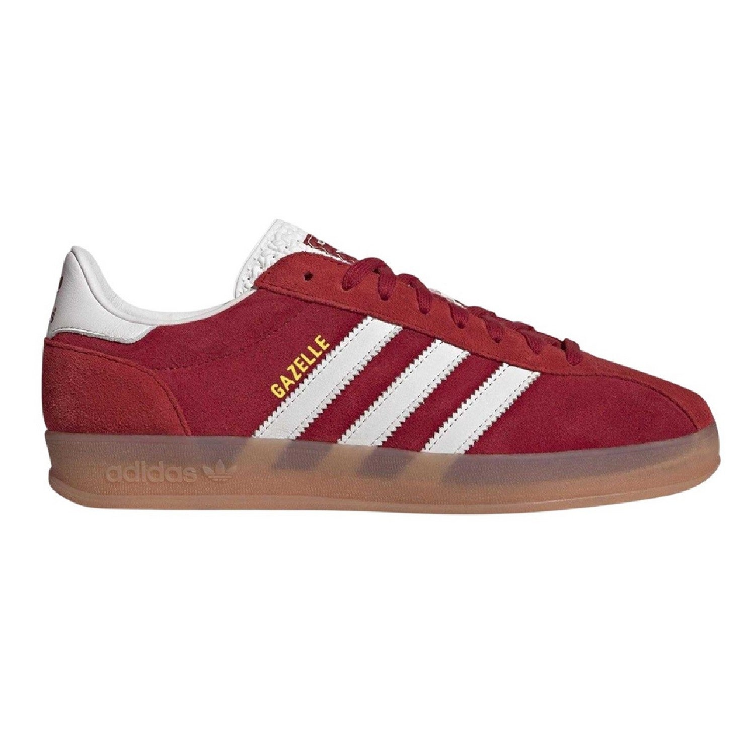 Team Red - Lifestyle - Adidas Childrens-Kids Gazelle Heritage Leather Trainers
