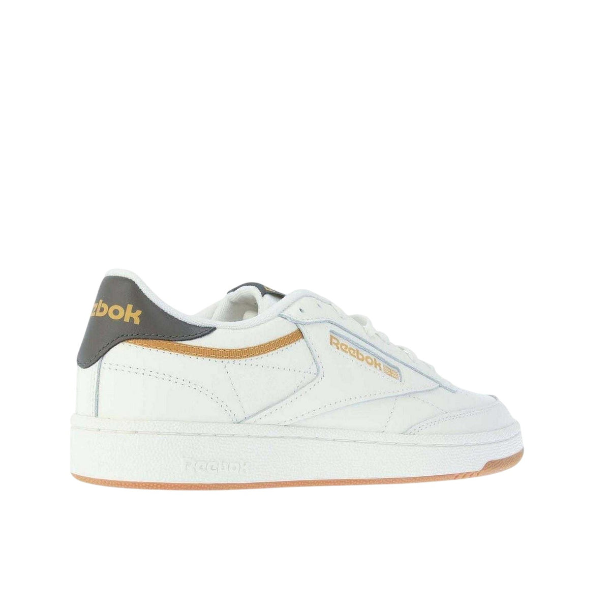Chalk - Back - Reebok Mens Classics Club C 85 Leather Trainers
