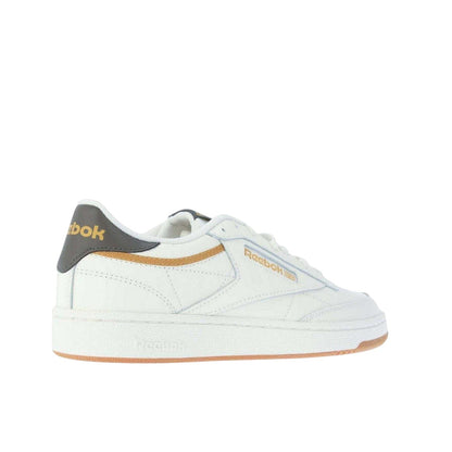 Chalk - Back - Reebok Mens Classics Club C 85 Leather Trainers