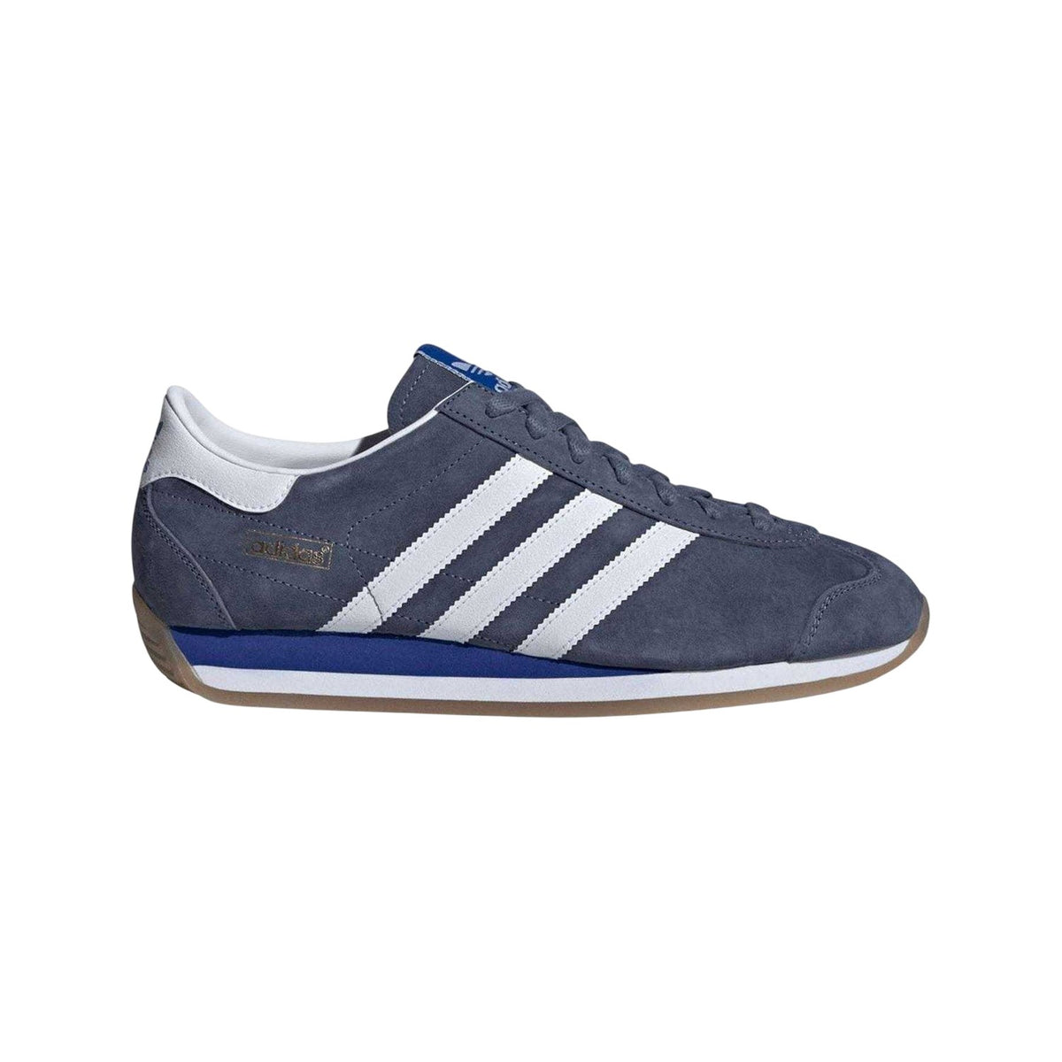 Navy - Back - Adidas Mens Originals Japan Nubuck Trainers