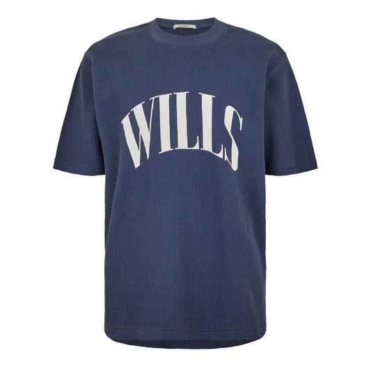 Night Sky - Front - Jack Wills Mens Waffle T-Shirt