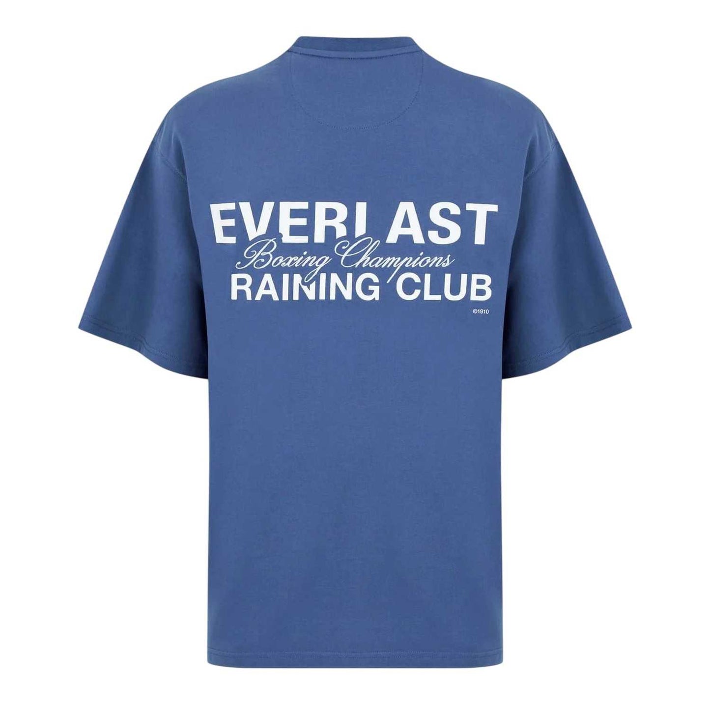 Indigo - Back - Everlast Mens Oversized T-Shirt