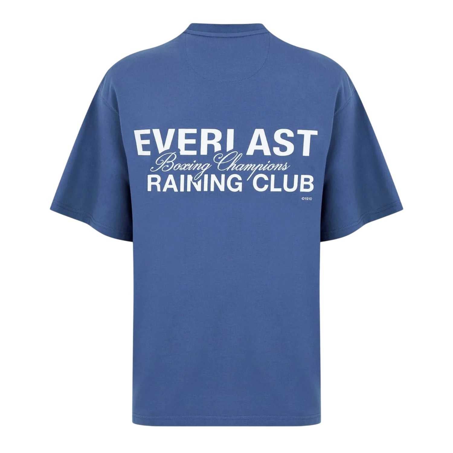 Indigo - Back - Everlast Mens Oversized T-Shirt