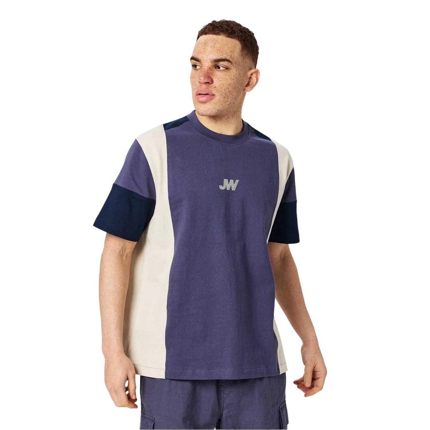 Blue Ink - Lifestyle - Jack Wills Mens Colour Block T-Shirt