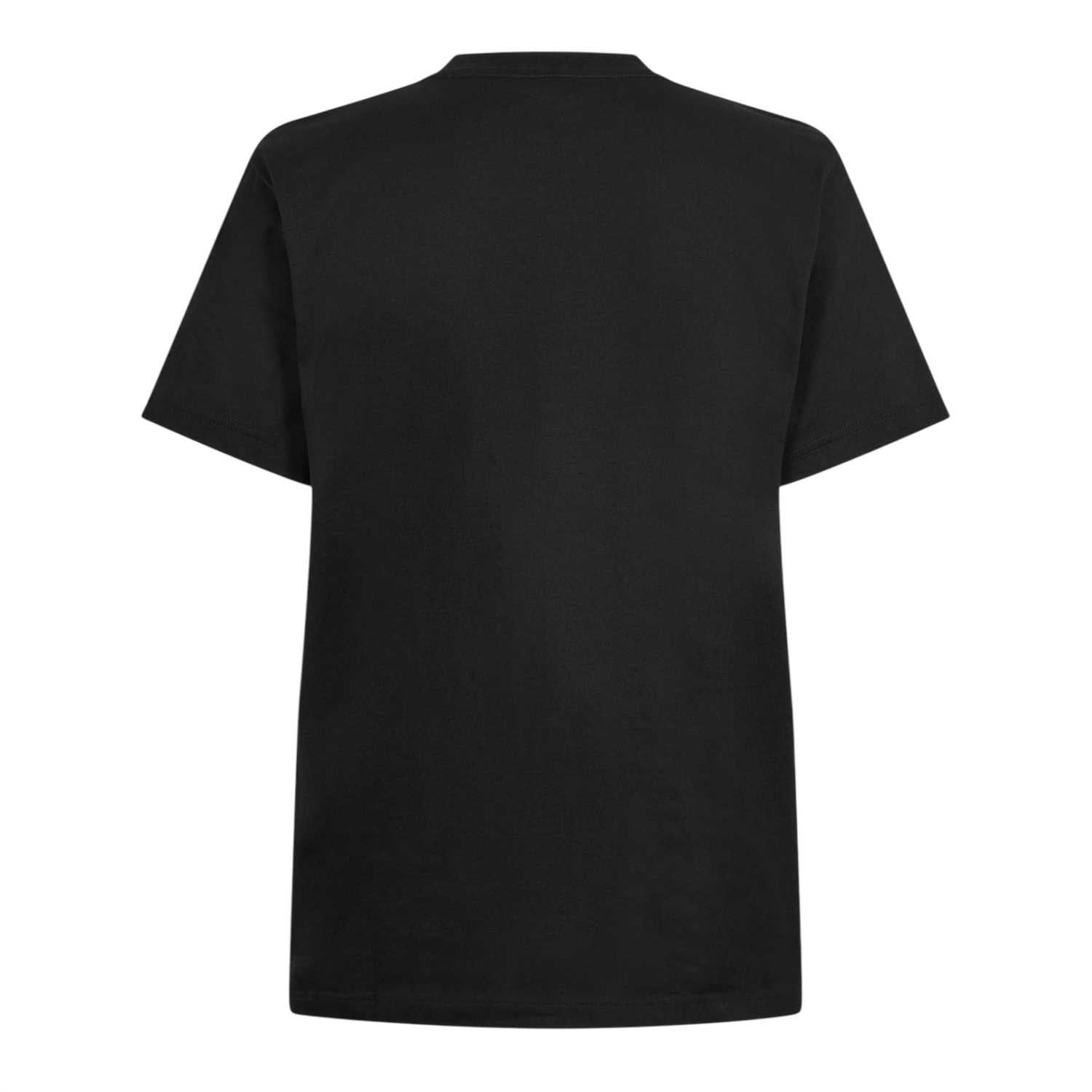 Dark Black - Back - G-Star Mens Line Script Lettering T-Shirt
