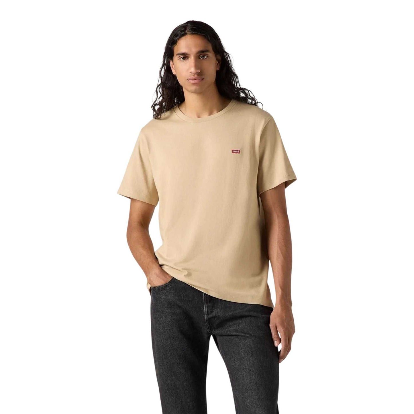 Sand - Lifestyle - Levis Mens Housemark T-Shirt