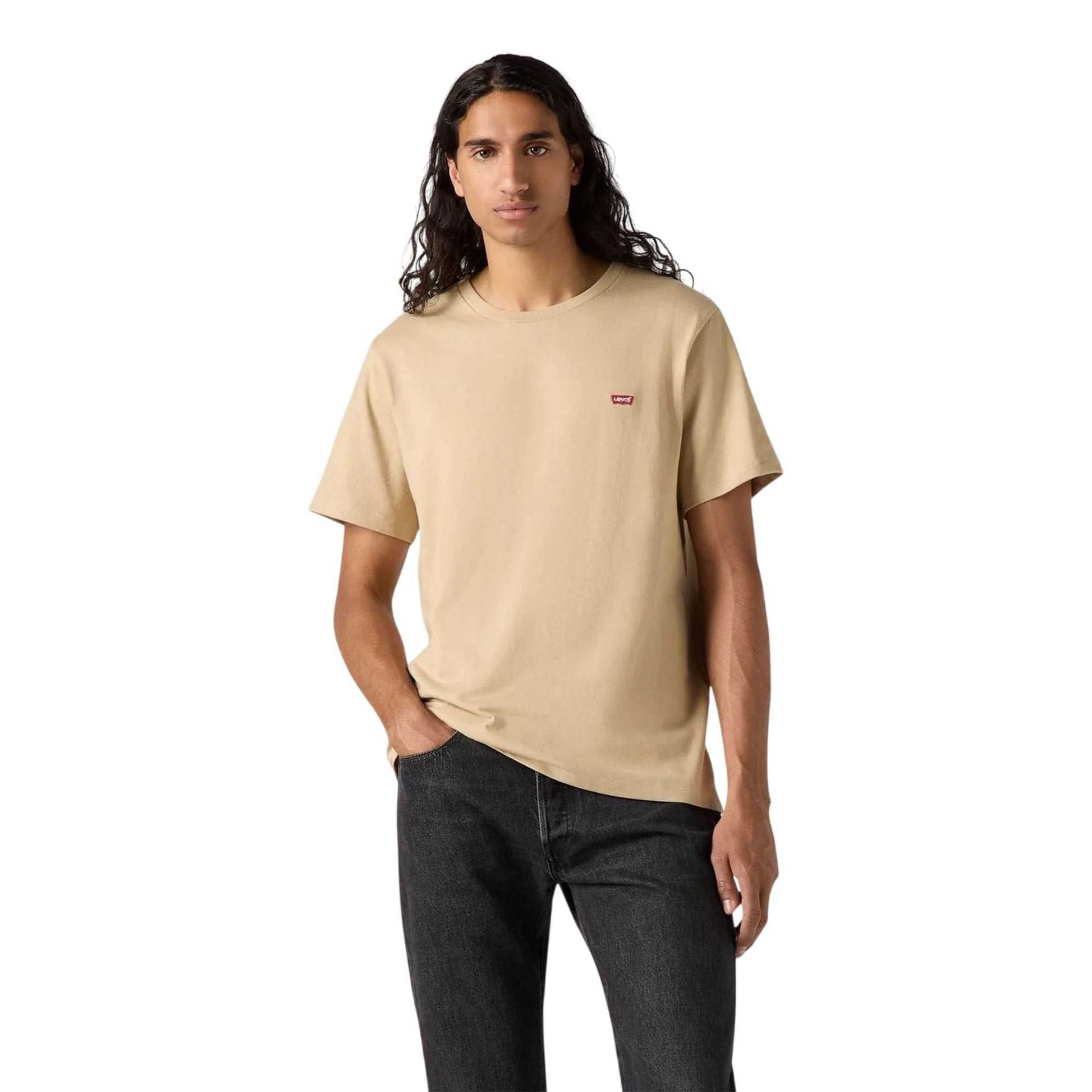 Sand - Lifestyle - Levis Mens Housemark T-Shirt