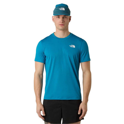 Dusky Blue - Side - The North Face Mens Lightbright Crew Neck Regular T-Shirt