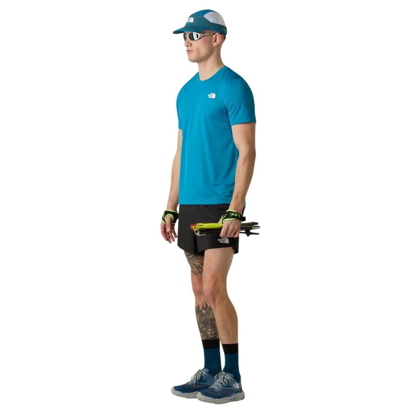 Dusky Blue - Lifestyle - The North Face Mens Lightbright Crew Neck Regular T-Shirt