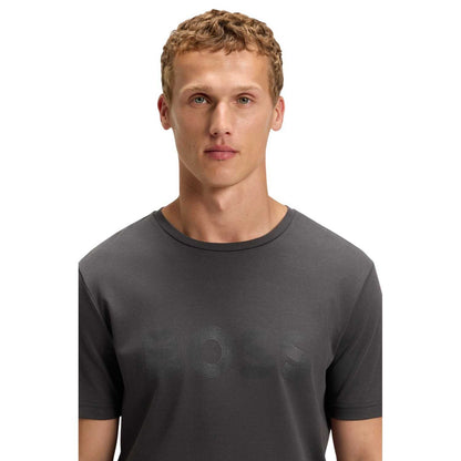 Dark Grey - Side - Boss Mens Future Regular T-Shirt