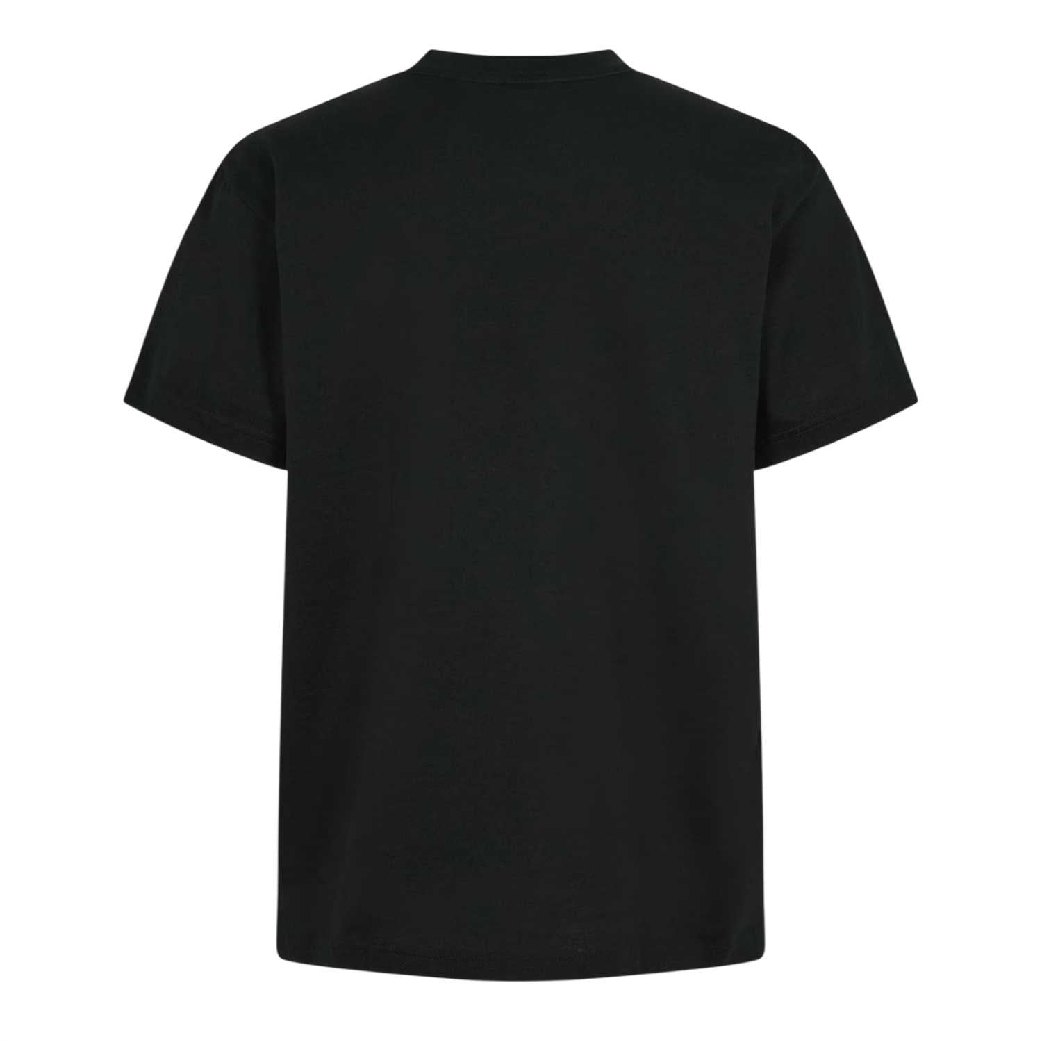 Dark Black - Back - G-Star Mens Script Regular T-Shirt