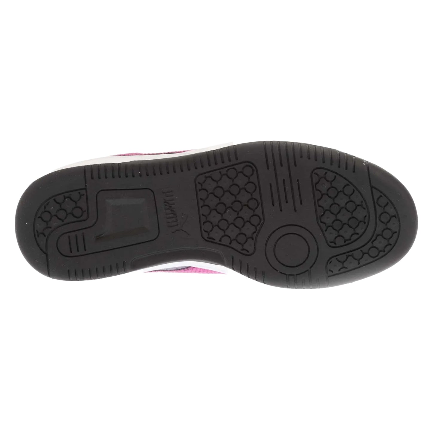 Black-Grey - Lifestyle - Puma Childrens-Kids Rebound V6 Leather Trainers