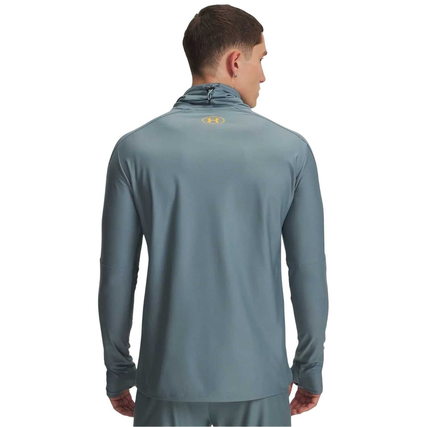 Jasper - Back - Under Armour Mens Challenger Pro Funnel Neck Slim T-Shirt