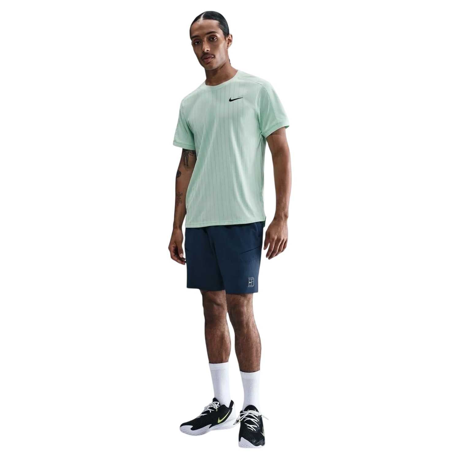 Mint Green - Side - Nike Mens New York Grand Slam Dri-FIT T-Shirt