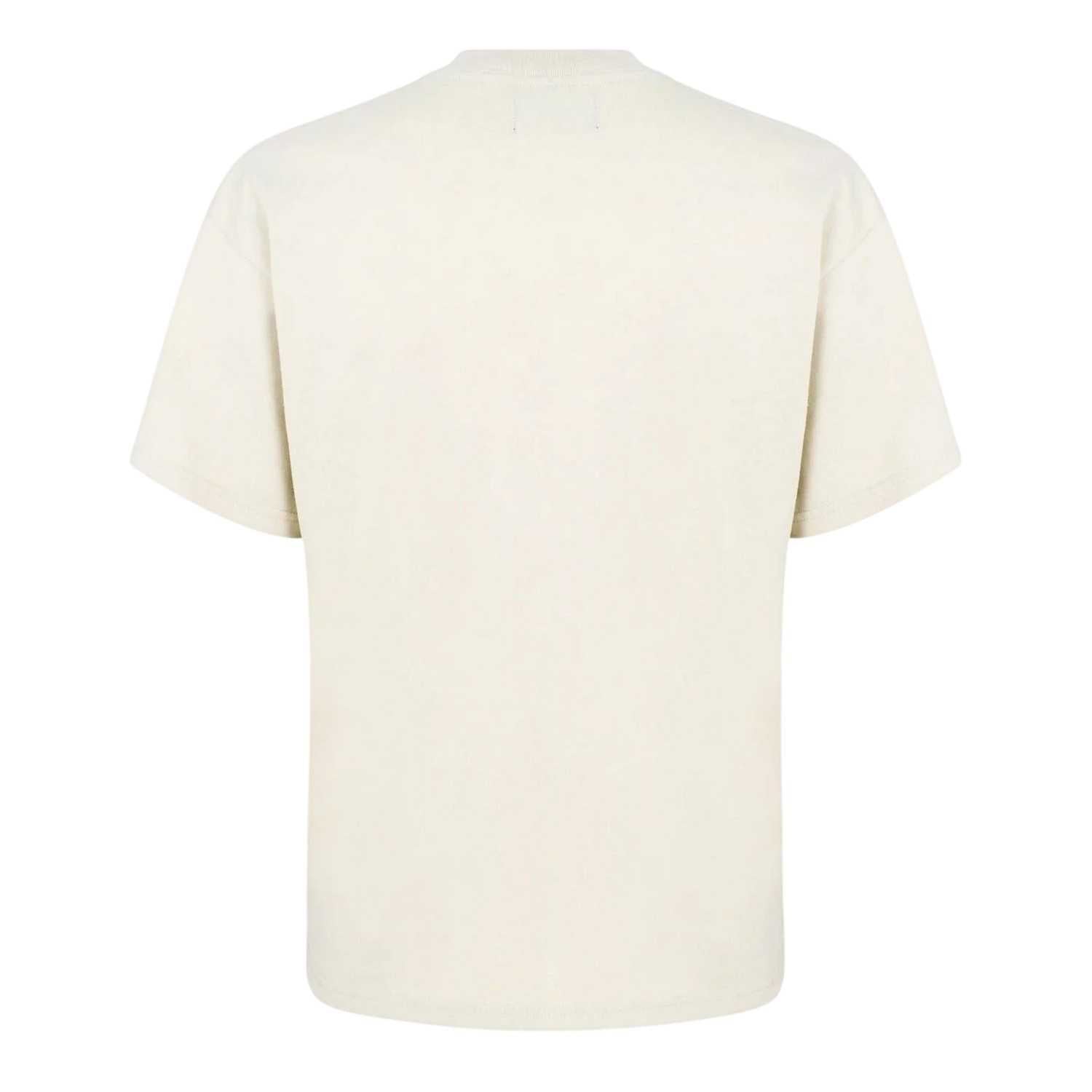 Vintage White - Back - Represent Mens Thoroughbred Dogs T-Shirt
