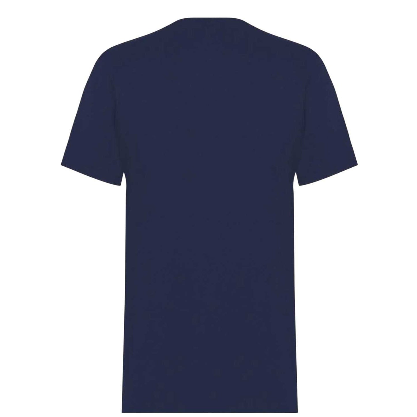 Blue - Back - LA Galaxy Mens MLS Logo Cotton T-Shirt
