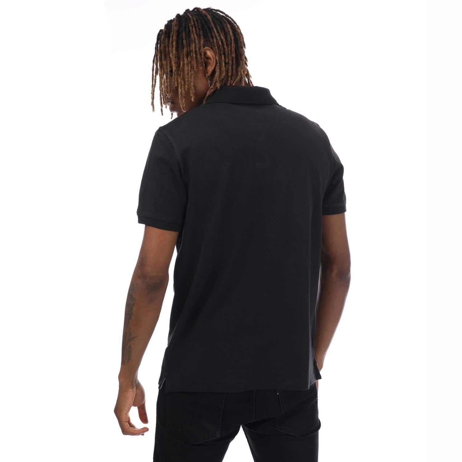 Black - Back - Timberland Unisex Adult Millers River Pique Polo Shirt