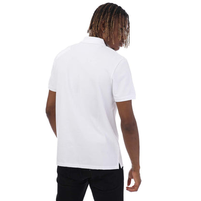 White - Back - Timberland Unisex Adult Millers River Pique Polo Shirt