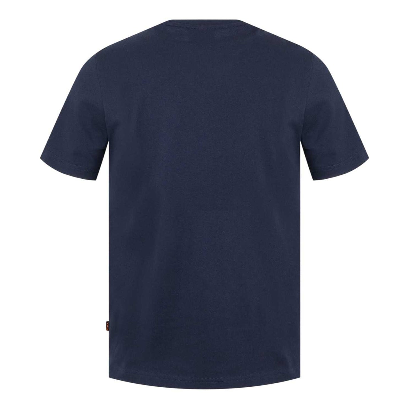 Navy - Back - Boss Mens Box Logo T-Shirt