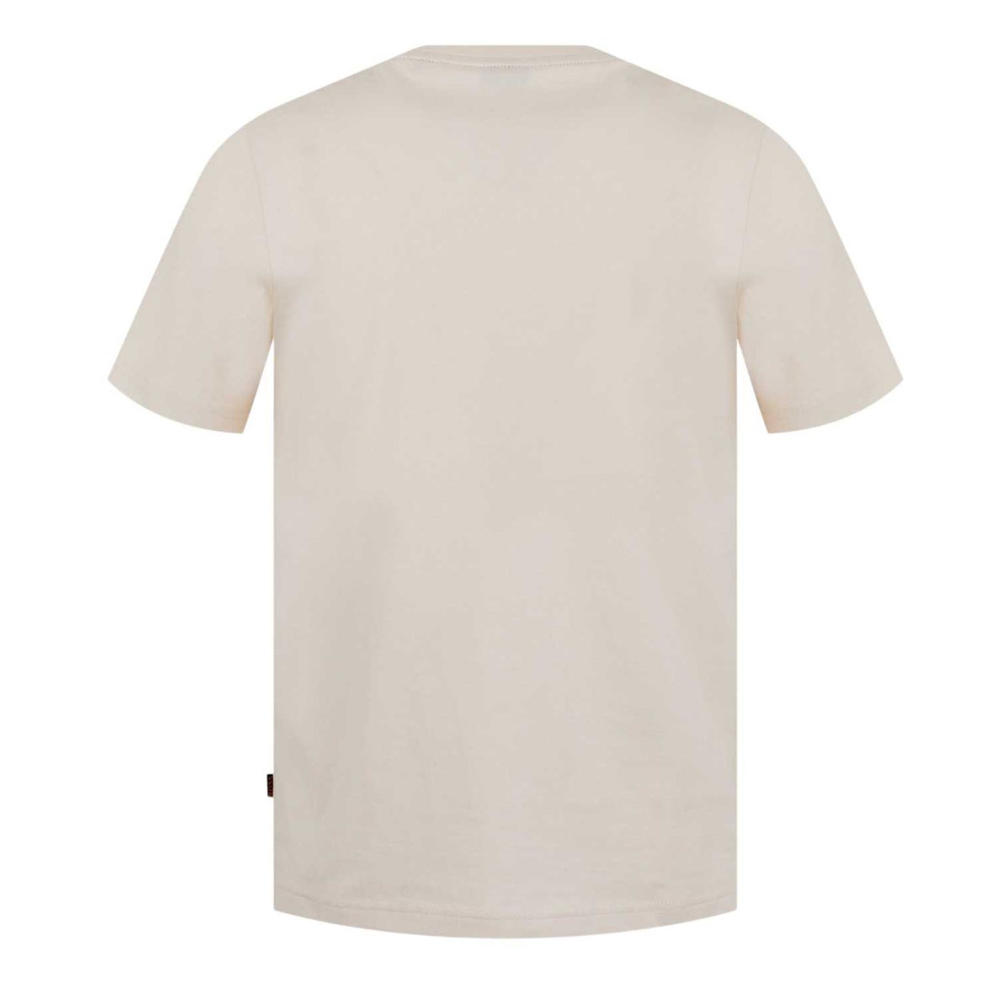 White - Back - Boss Mens Box Logo T-Shirt