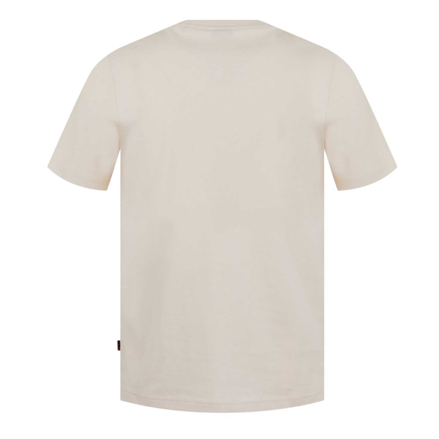 White - Back - Boss Mens Box Logo T-Shirt