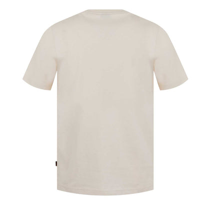 White - Back - Boss Mens Box Logo T-Shirt