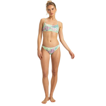 Green - Lifestyle - Roxy Womens-Ladies Floral Bikini Set