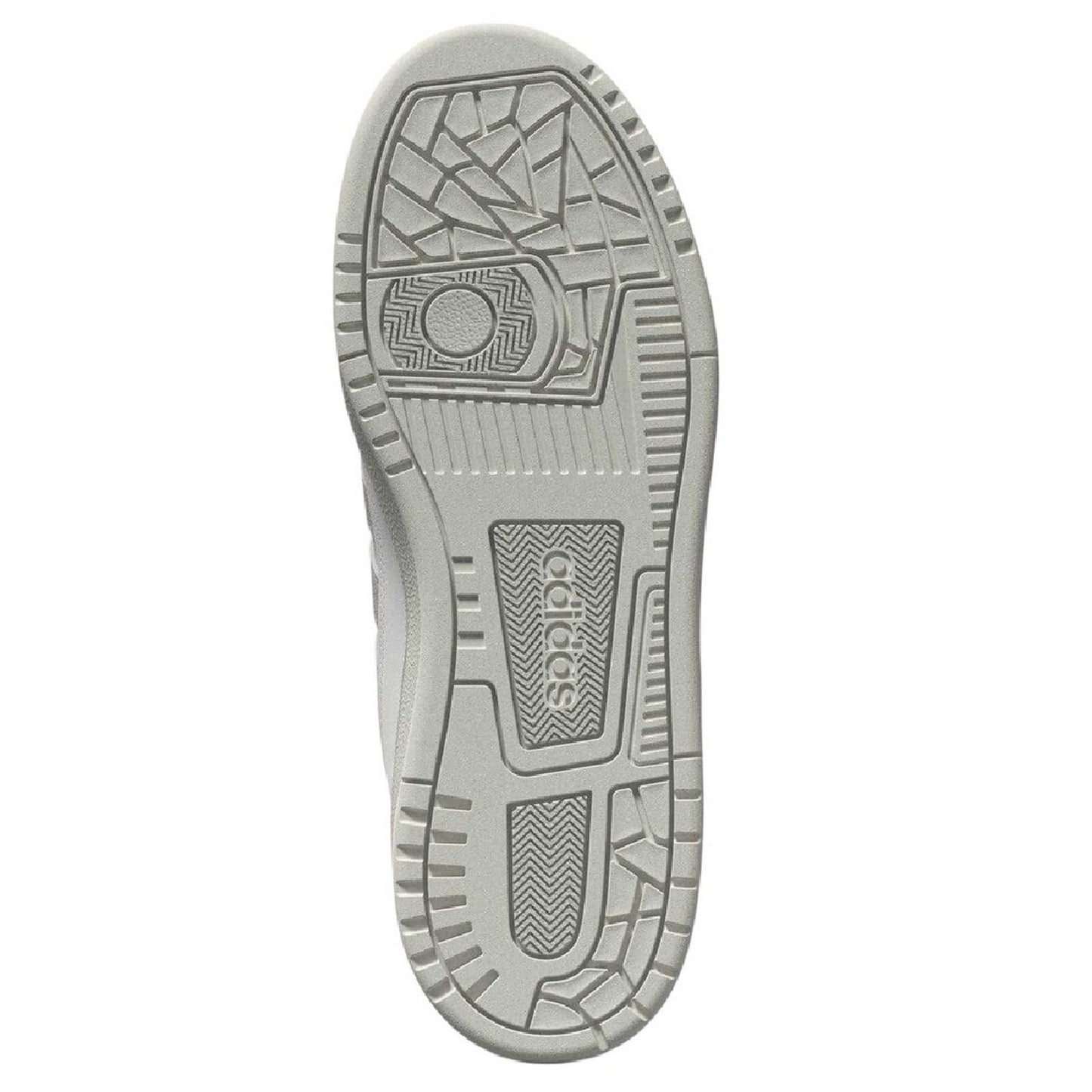 White - Back - Adidas Womens-Ladies Rapid Court Cupsole Trainers