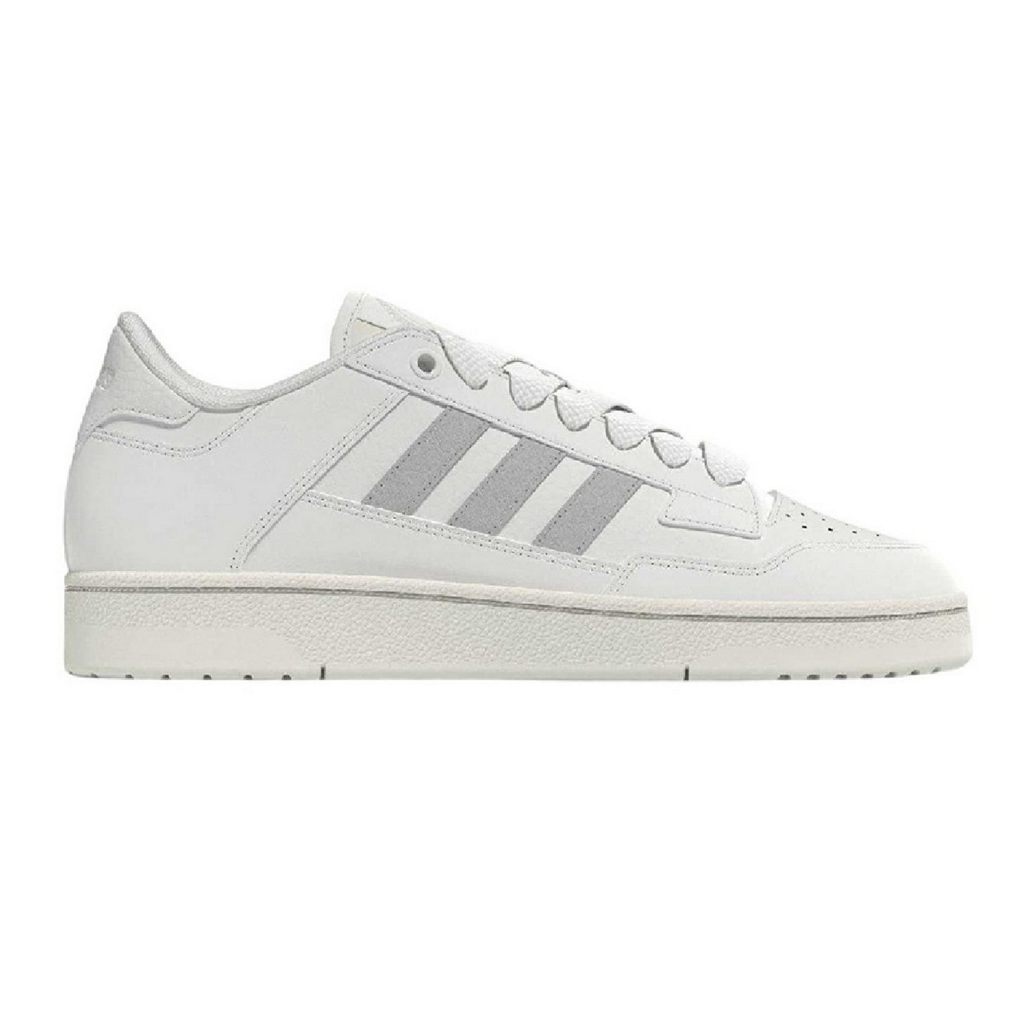 White - Front - Adidas Womens-Ladies Rapid Court Cupsole Trainers