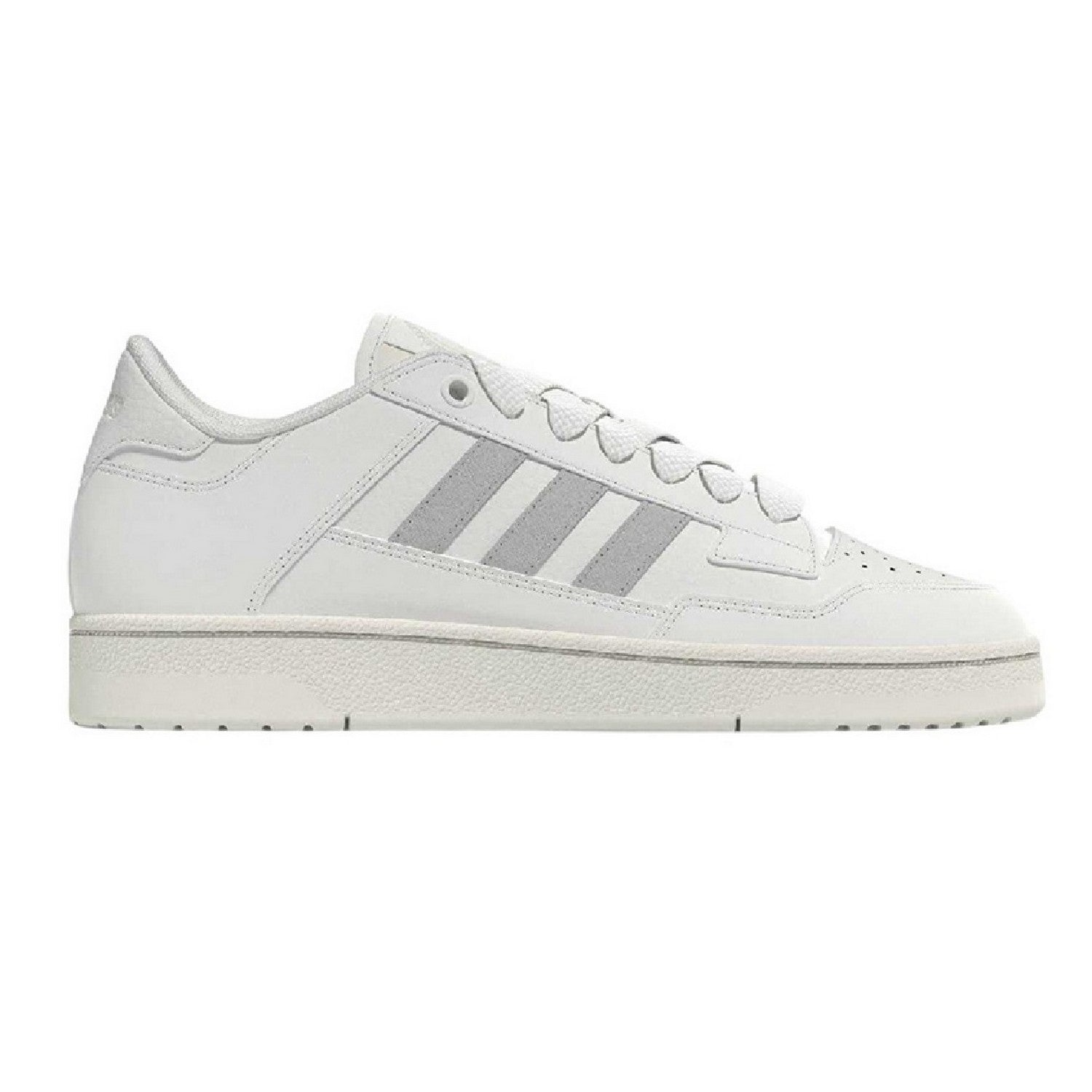 White - Front - Adidas Womens-Ladies Rapid Court Cupsole Trainers