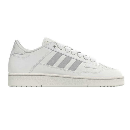 White - Front - Adidas Womens-Ladies Rapid Court Cupsole Trainers