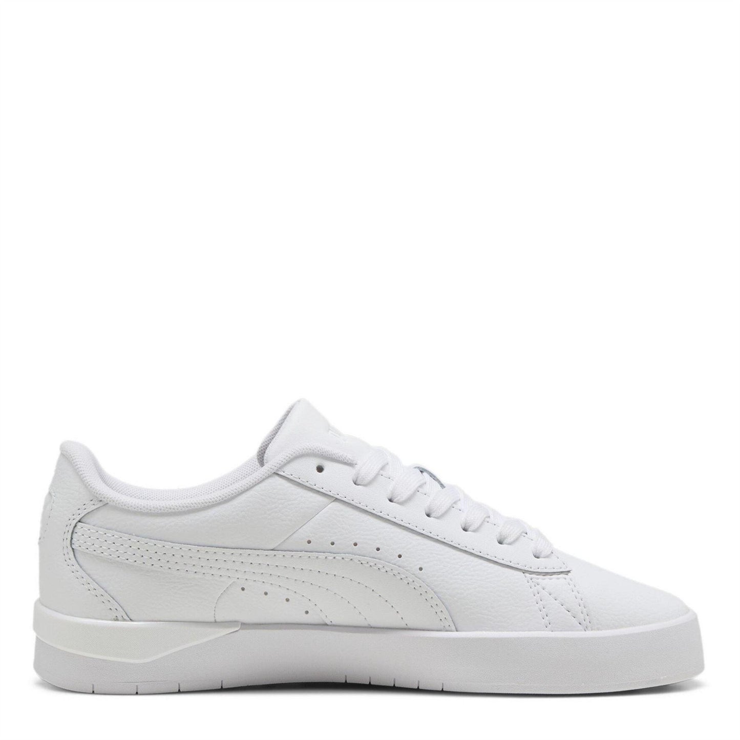 Triple White - Lifestyle - Puma Womens-Ladies Jada Platform Trainers