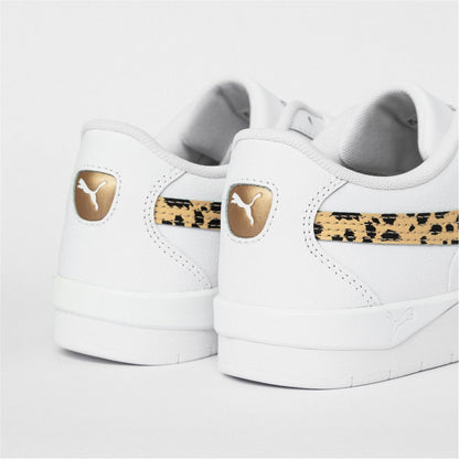 White-Leopard - Lifestyle - Puma Womens-Ladies Jada Platform Trainers