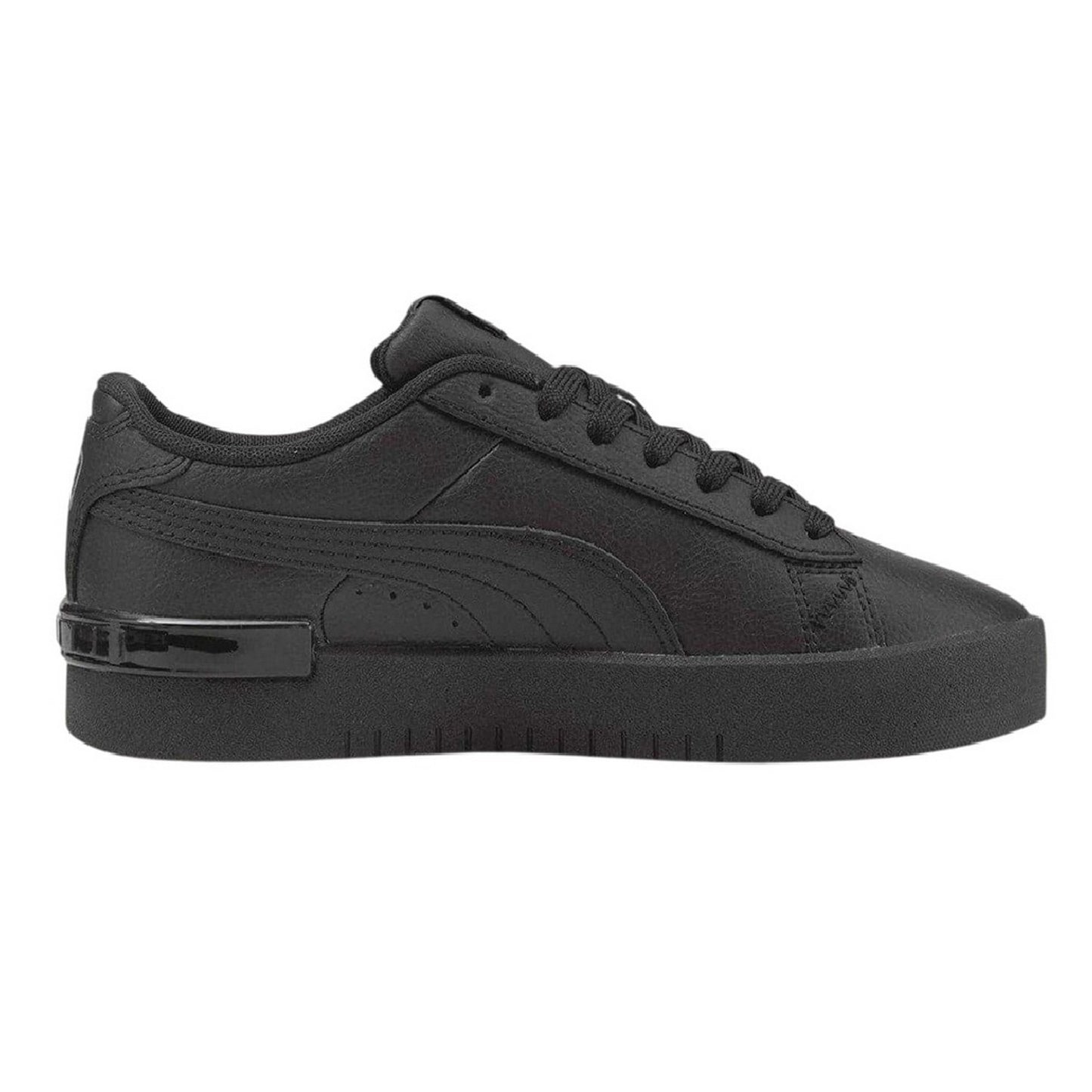 Black - Front - Puma Womens-Ladies Jada Platform Trainers