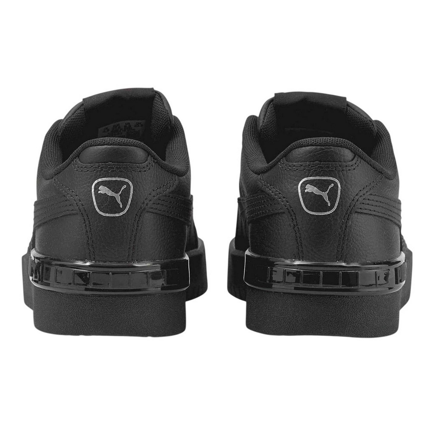 Black - Back - Puma Womens-Ladies Jada Platform Trainers