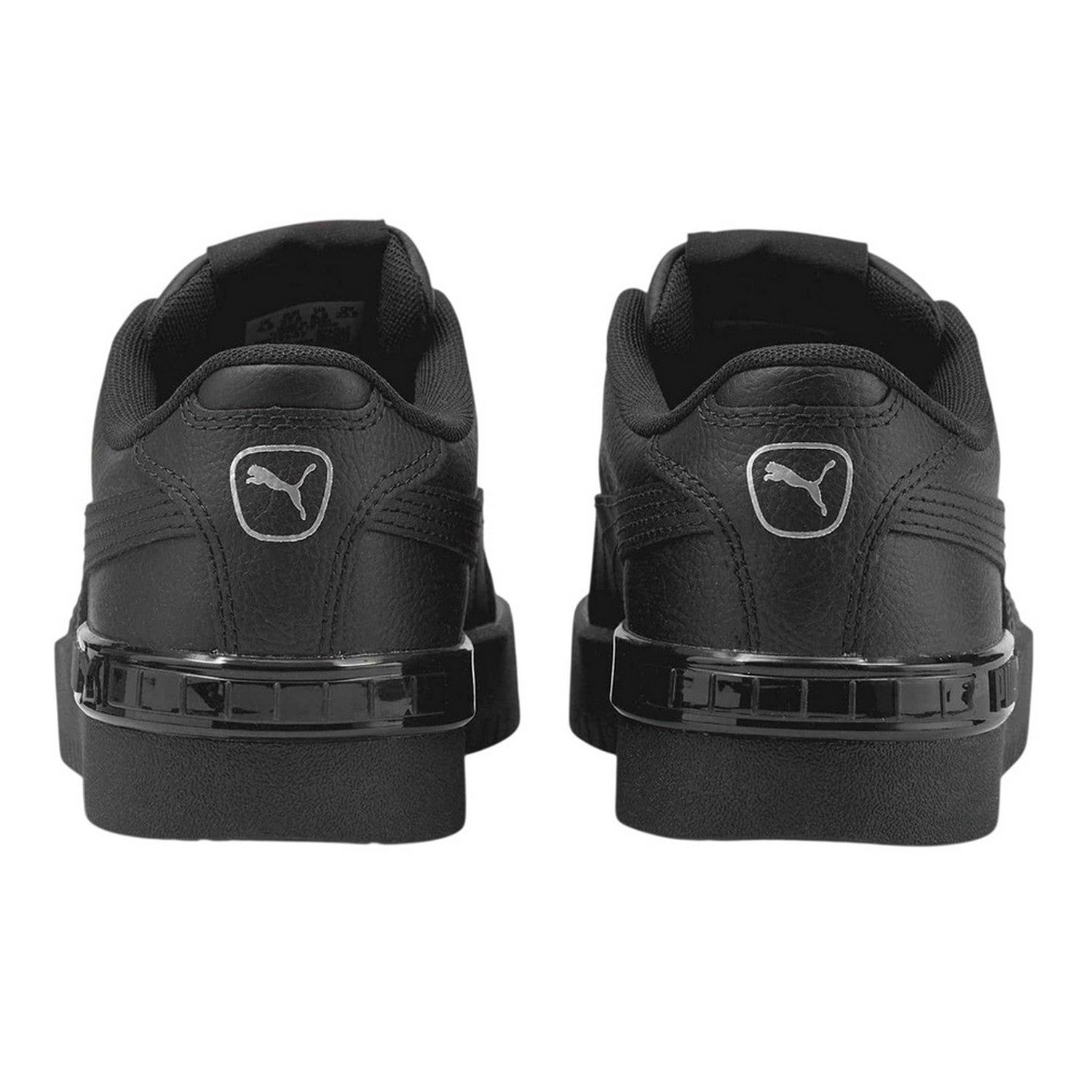Black - Back - Puma Womens-Ladies Jada Platform Trainers