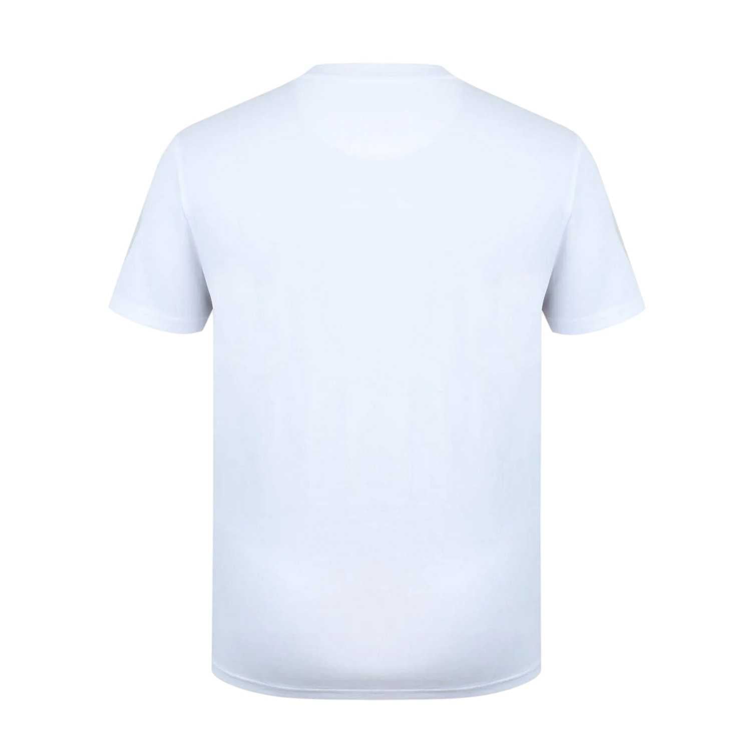 White - Back - Firetrap Mens Path Logo T-Shirt