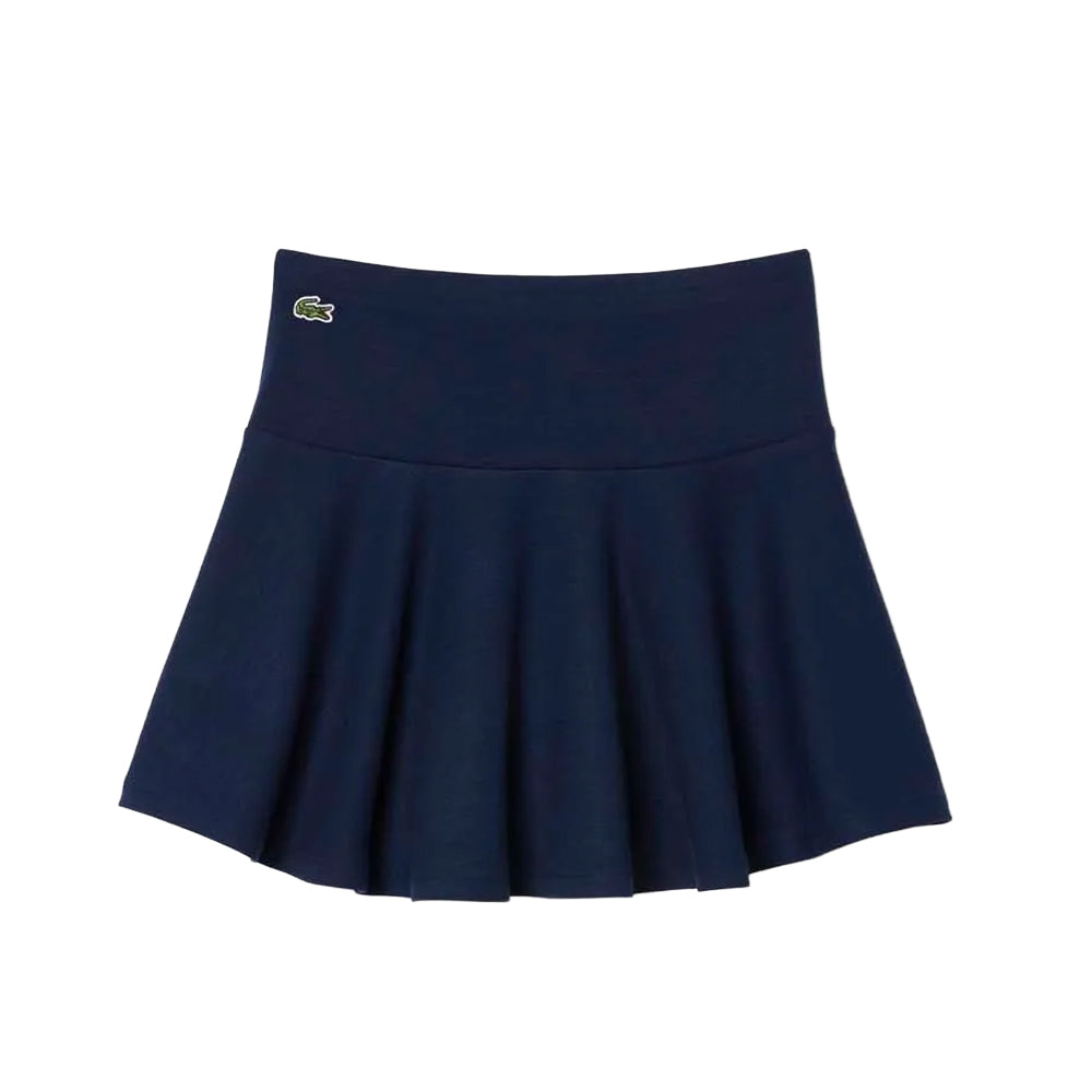 Blue - Front - Lacoste Girls Stretch Mini Skirt