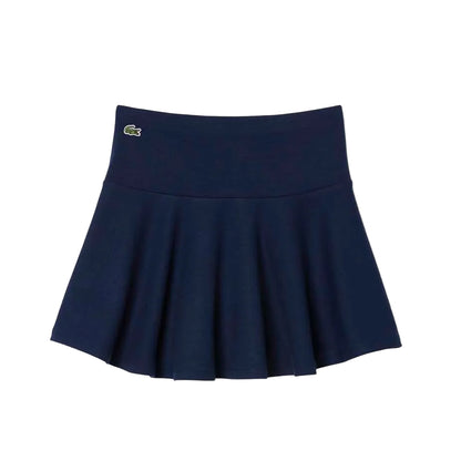 Blue - Front - Lacoste Girls Stretch Mini Skirt