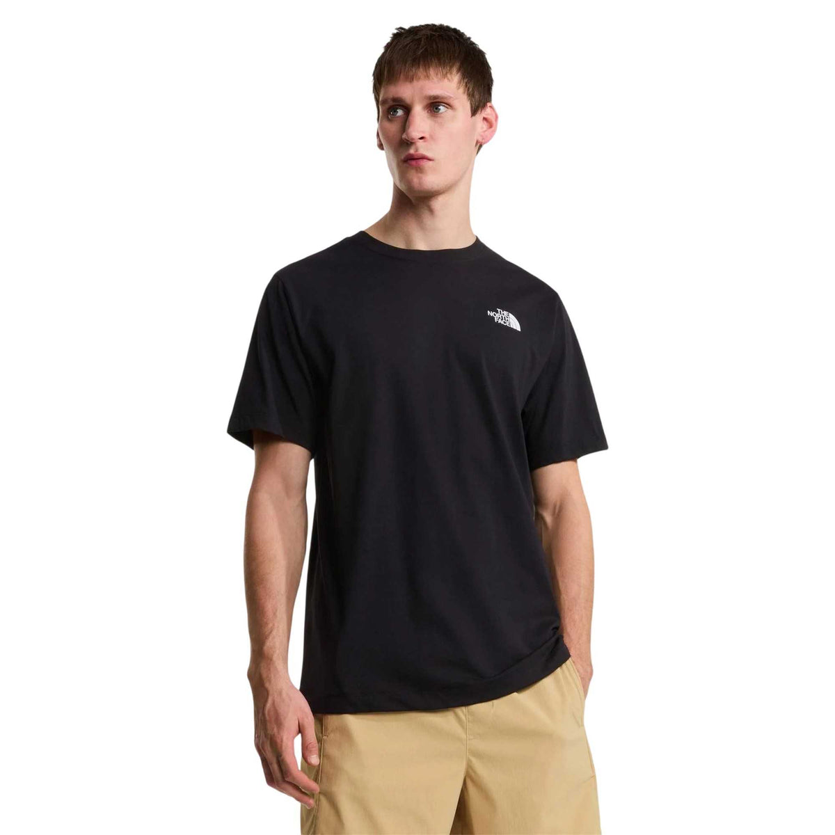 Black - Side - The North Face Mens Monte Graphic T-Shirt