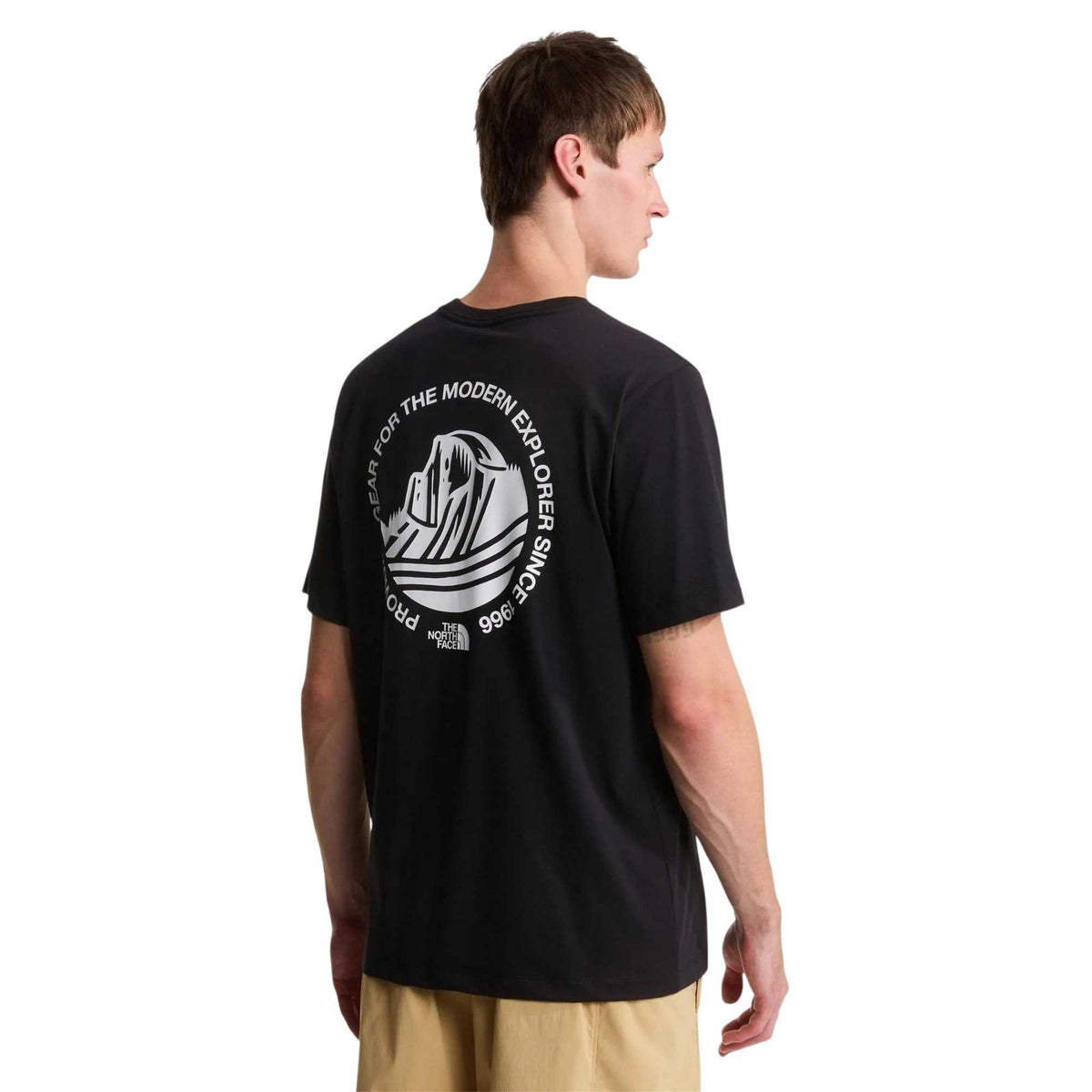 Black - Lifestyle - The North Face Mens Monte Graphic T-Shirt
