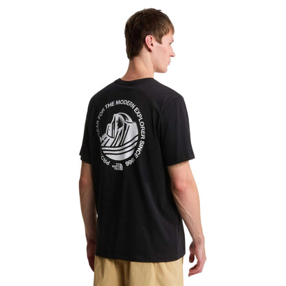 Black - Lifestyle - The North Face Mens Monte Graphic T-Shirt