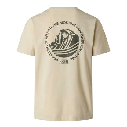 Desert-Stone - Back - The North Face Mens Monte Graphic T-Shirt